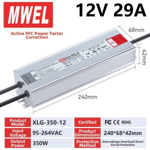 MWEL | IP67 Waterproof Surveillance Switch Power Supply 100W