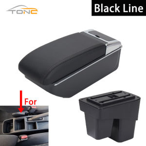 For Honda Fit Armrest For Honda Jazz Fit Car Armrest Box 2015 2016 2017 2018 2019 2020 Retrofit Parts Interior Storage Box