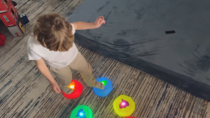 Stepping Stones for Cognitive Development & Science Archaeology 3-5 Years Old Colorful Non-Slip Balance Sensory Polyethylene Requires Battery