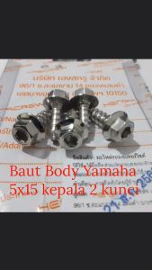 Baut Probolt Body Yamaha 2 Kunci Hexagon Stainless 100% Ori Heng Thailand