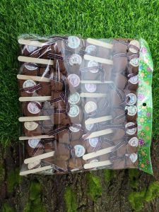 30Pcs Doorgirft Ice Cream Wedding Handkerchief Perkhawinan