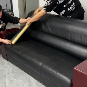 Available in Multiple Sizes Pu Leather Self-Adhesive Repair Patches Are Suitable for Repairing Damaged Sofas Furniture and Car Seats. the High-Adhesion Backing Adheres Firmly