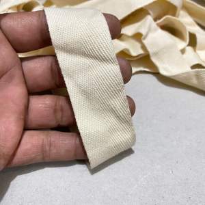 Twill tape cotton Lbr 3 cm harga untuk 10 mtrbisban cottonpelipit katun