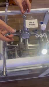 Đầu Nối Vòi Nước Tăng Áp Điều Chỉnh 2 Chế Độ Nước Chảy Xoay 360 Độ 720 Độ