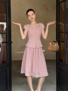 XXNING | Bộ Cổ Áo Hoa 3D