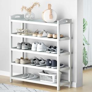 Multi-Layer Small White Shoe Rack