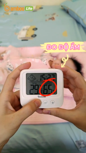 Nhiệt kế phòng nhiệt ẩm kế máy đo nhiệt độ phòng ngủ đo độ ẩm điện tử cho bé chính xác