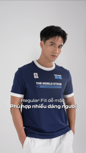 [BST FIFA WORLD CUP 2026]Áo thun Tshirt nam nữ Cotton Compact Colored Rib World Cup co giãn thoải mái