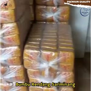 Bumbu Sariminang Rendang Ali Tanpa Pengawet Bumbu Rendang Padang untuk Daging Ayam Jengkol 250gr