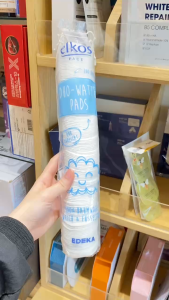 Bông tẩy trang mềm mịn Elkos 140 miếng Đức