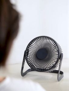 FX STORE - Kipas Angin Meja Murah Portable Table Fan USB Bulat Kipas Angin Lipat Tangan Kipas Angin Mini Kencang Powered 2.5W - kipas angin minimalis - mini fan - kipas angin meja kantor - kipas angin meja belajar - kipas angin portable - mini fan murah