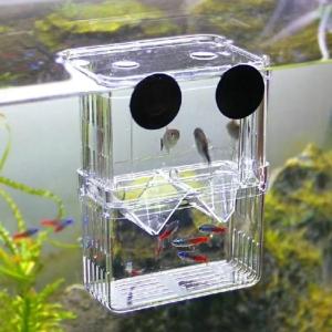 Transparent Fish Aquarium High Clear Breeding Isolation Box Pet Supplies Breeder Tank Double Guppies Hatching Incubator