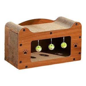 HELLOLEIBOO | Durable Flake-Resistant Cat Scratcher Sofa Protector Corrugated Cardboard