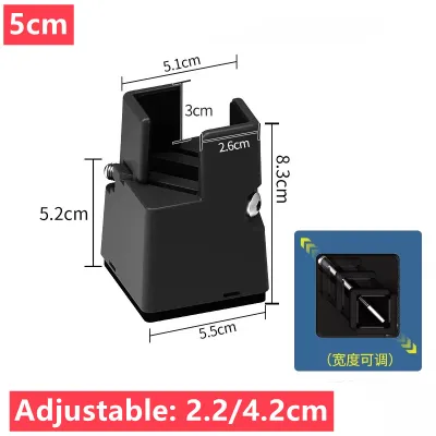 4PCS Adjustable Furniture Leg Risers Chair Leg Pads Heavy Duty Square Round 52 102mm Sofa Table Bed Foot Risers with Screw Clamp
