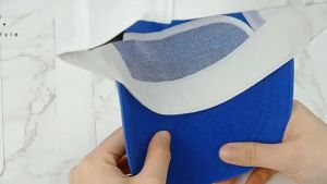 20PCS Disposable Hat Cap Anti Sweat Stickers Collar Absorbs Sweat Hat Anti Dirt Inner Stickers