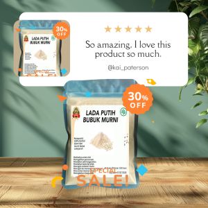 LADA PUTIH BUBUK MURNI