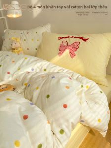 Kiss Dear | Đồ Chăn Drap 100% Bông Hai Lớp
