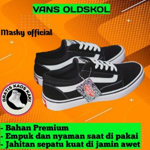 SEPATU CASUAL VANS OLDSKOL pria wanita premium keren lari sekolah  kuliah | sneakers simple pria wanita | sepatu kasual