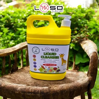 Lykso Liquid Cleanser (Baby Accessories Fruits & Vegetables) High Quality 1.8 Liter