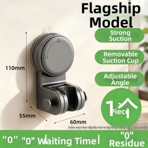 Strong Suction Mobile Non-Drill Shower Head Bracket