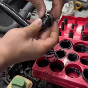 ชุดยางโอริง 419ชิ้น 32ขนาด O-Ring Box Set ปะเก็นชุดซีลยาง ยางโอริง ชุดยางวงแหวนคุณภาพสูง อเนกประสงค์ พร้อมกล่องใส่  กล่องสีแดง