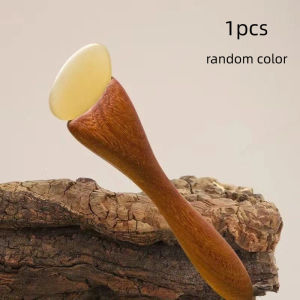 Face Lifting Tool Sandalwood Massager for Puffy Skin Reduction 1/2PCS Skin Tightening Facial Beauty at Home