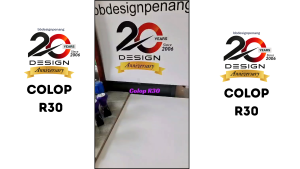 (READY STOCK) RUBBER ROUND STAMP SELF-INKING R24 / R30