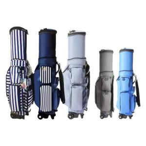 B·C·GOLF | High-capacity Aircraft-friendly Golf Bag with Braking Four Wheels