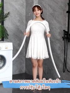 ยางกันน้ํา กั้นน้ำในห้องน้ำ กันน้ำท่วมขัง นุ่มไม่บาด นุ่มและแข็งปานกลาง สามารถโค้งงอได้ตามต้องการ（100/200/300cm)