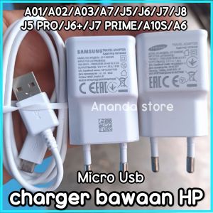 CHARGER CASAN HP SAMSUNG ASLI ORIGINAL 100% BAWAAN J8 PLUS J7 PLUS PRIME J7 PRO J7 ACE J6 J5 PRIME A6 M10 A10 A01 A02 A03 ORIGINAL 100%