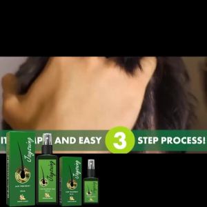 Ginger Hair Growth Serum Spray Scalp Treatment Nourish Hair Root Strengthen Prevent Loss Repair Follicle Smooth Essence Nutrient