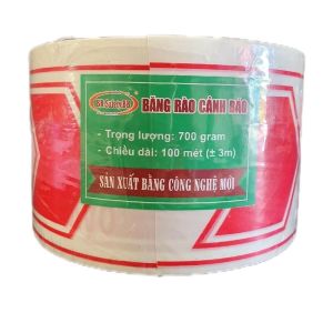 Cuộn rào đỏ công trình - cảnh báo khu vực cấm vào 100m nhựa nilon