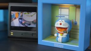100% Chính Hãng Doraemon Đèn Ngủ Để Bàn Sự Nghiệp Series Quà Tặng Sinh Nhật Điện Bằng USB RST10754