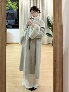 CHANGTONG | Unique Stylish Double Face Wool Coat Spring Thick