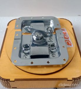 KUNCI KUPU-KUPU HARDCASE JUMBO PALING BESAR/KUNCI HARDCASE KUPU-KUPU JUMBO S04 SILVER/CROM