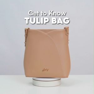 Hody - Tas Wanita Totebag Terbaru Shoulder Bag Tas Bahu Kerja Kantor Kuliah Tas Totebag - Tulip Bag