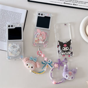 Kawaii Flip Cover Magnetic Absorption Foldable Screen Protection Cute Female Style Mobile Phone Shell Creative Cartoon Design