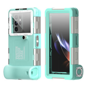 15m/50ft IP68 Diving Swimming Waterproof Bluetooth Phone Case (Compatible with iPhone Samsung Xiaomi Google 6.9-inch Phones)