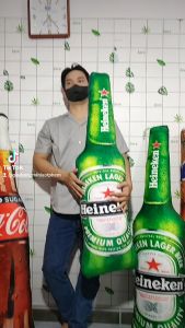 GỐI ÔM CHO BÉ MẪU GIÁO HÌNH CHAI BIA GỐI ÔM 3D GIÁ SỈ