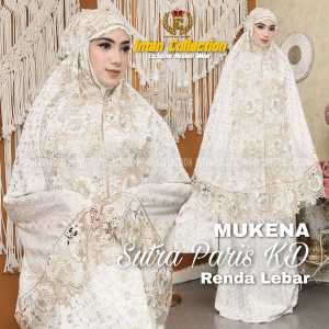 Bisa [COD] Mukena Sutra Milo Mukena Pull Bordir Motif Baru