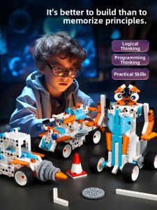 Educational Programming Robot for Boys