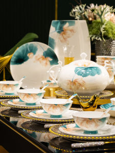 QIANZAO | Elegant Chinese Ceramic Tableware New 2026 Home Use