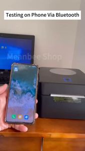 Bluetooth Thermal Printer for A6 Waybill Address Marking Barcode Label Printing