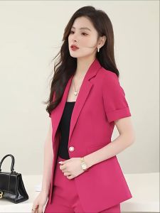 Set bộ vest tay ngắn cotton lụa - ROSA R84 Full Size  M L XL XXL 3 món