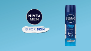 NIVEA MEN Deodorant Spray - Fresh Active (150ml) / Fresh / Dry / No Sweat / Perfume / Grooming