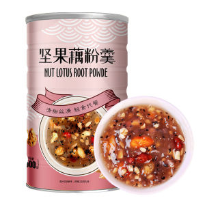 Nut Fruit Mixed Lotus Root Powder Soup Quick Breakfast Instant Meal Replacement Porridge Lazy Person Fast Food 500g