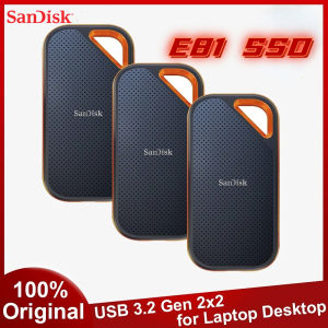 Extreme PRO E81 USB 3.2 Gen 2*2ประเภท-A C 4TB 2TB 1TB โซลิดสเตทไดรฟ์ภายนอกแบบพกพา SSD NVMe การ์ดความจำสูงถึง2000เมกะไบต์/วินาที