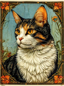 Huacan Full Diamond Painting Decorative Frame Three Flower Cat Diamond Mosaic Animal New 2026 Decorative Paintings