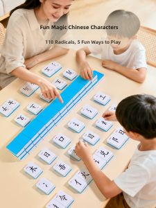 FANMIAO | Chinese Pinyin Mahjong Educational Toy