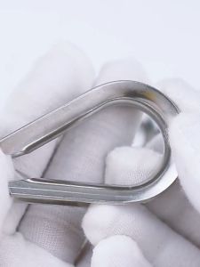 ห่วงหัวใจ ห่วงรองลวดสลิง สแตนเลส 304 แข็งแรง ทนทาน 3 แถว 2-8 มม. Wire Rope Thimbles